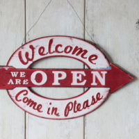OPEN&CLOSEなアイアンボード