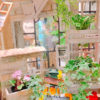 レンガ風ウッドプランター〈京都桂川店〉