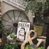 ガーデニングのアクセントになる車輪〈なんば店〉