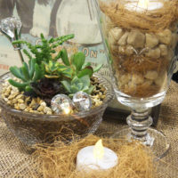 【7月ワークショップ】クリアガラスdeキラキラナイト☆〈西宮店・なんば店〉