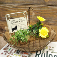 【4月ワークショップ】春のフラワーバスケット☆〈西宮店・なんば店〉
