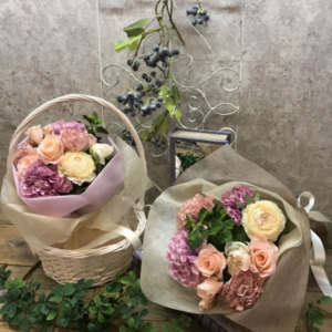【4月ﾜｰｸｼｮｯﾌﾟ】Mother’s Day Bouquet〈西宮店〉