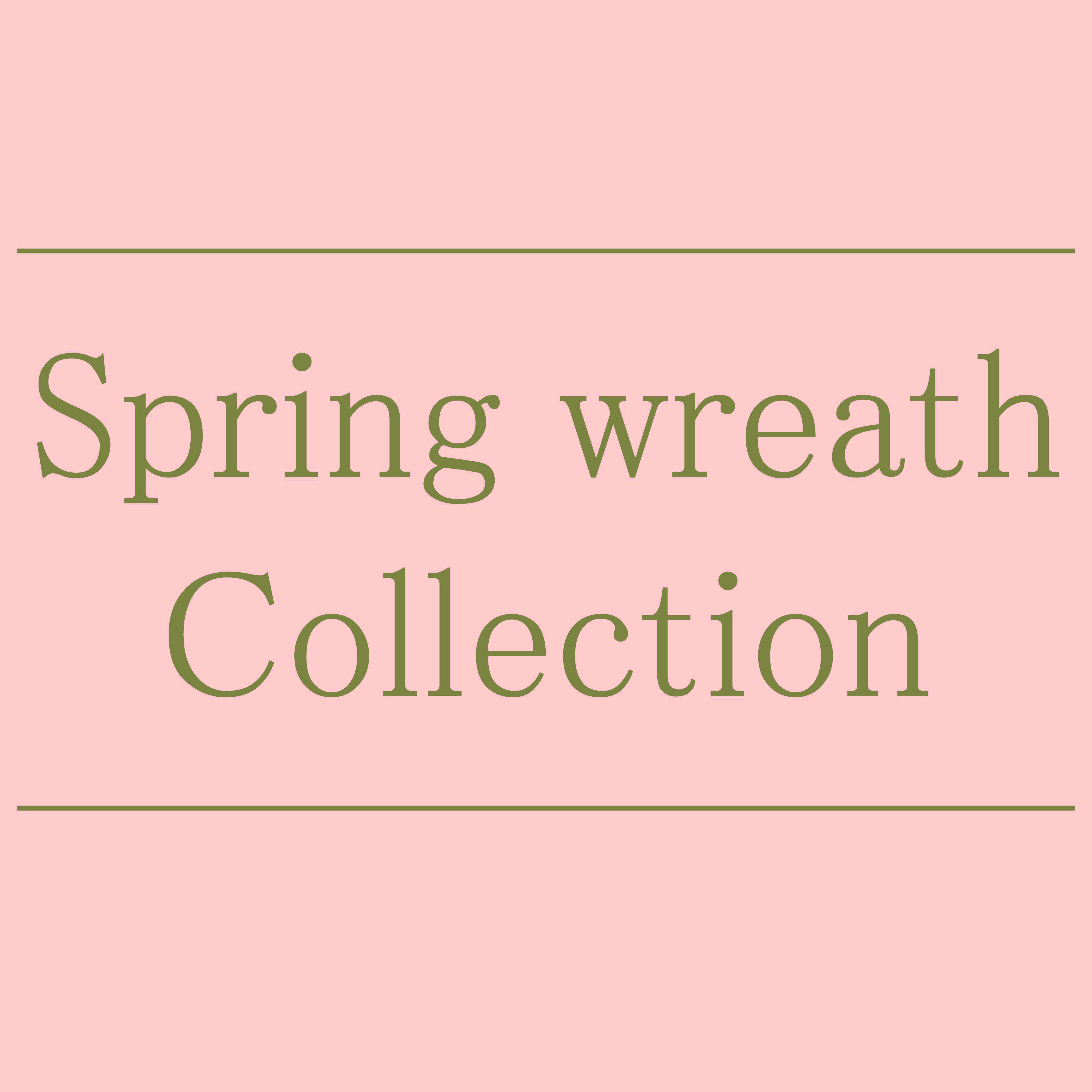【NEWS】Spring Wreath Collection〈直営店共通〉