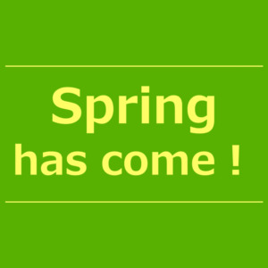 【NEWS】Spring has come！ 〈直営店共通〉